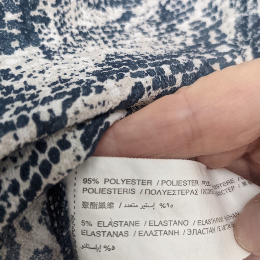 Mng Basics Classic Print Blouse - image 5